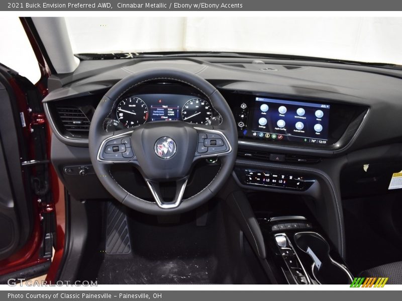 Cinnabar Metallic / Ebony w/Ebony Accents 2021 Buick Envision Preferred AWD