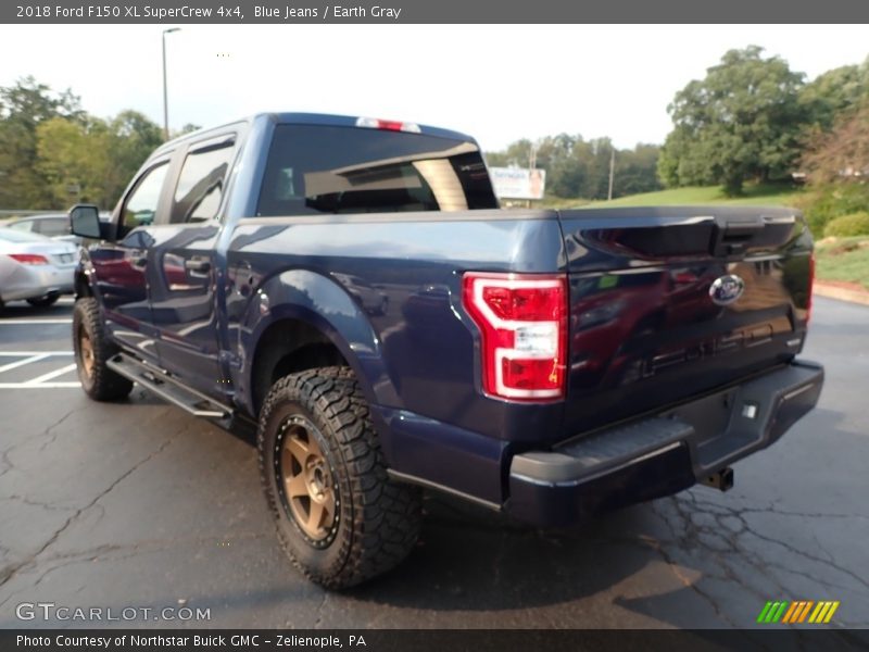 Blue Jeans / Earth Gray 2018 Ford F150 XL SuperCrew 4x4