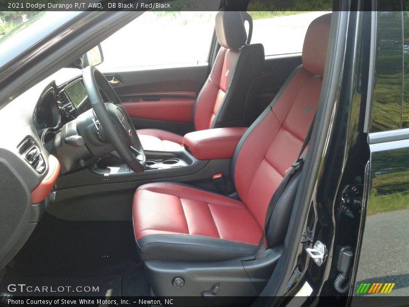 Front Seat of 2021 Durango R/T AWD