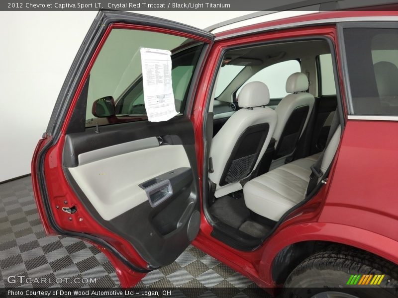 Crystal Red Tintcoat / Black/Light Titanium 2012 Chevrolet Captiva Sport LT