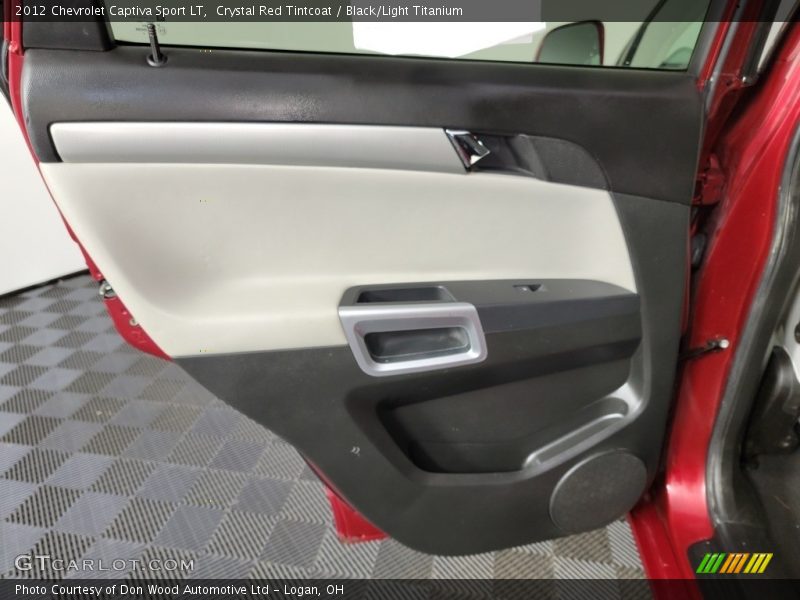 Crystal Red Tintcoat / Black/Light Titanium 2012 Chevrolet Captiva Sport LT