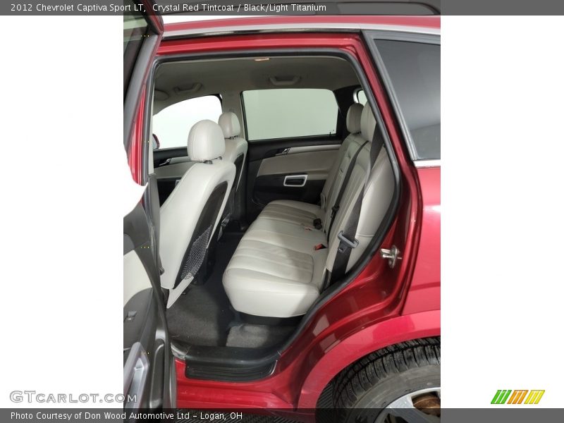 Crystal Red Tintcoat / Black/Light Titanium 2012 Chevrolet Captiva Sport LT