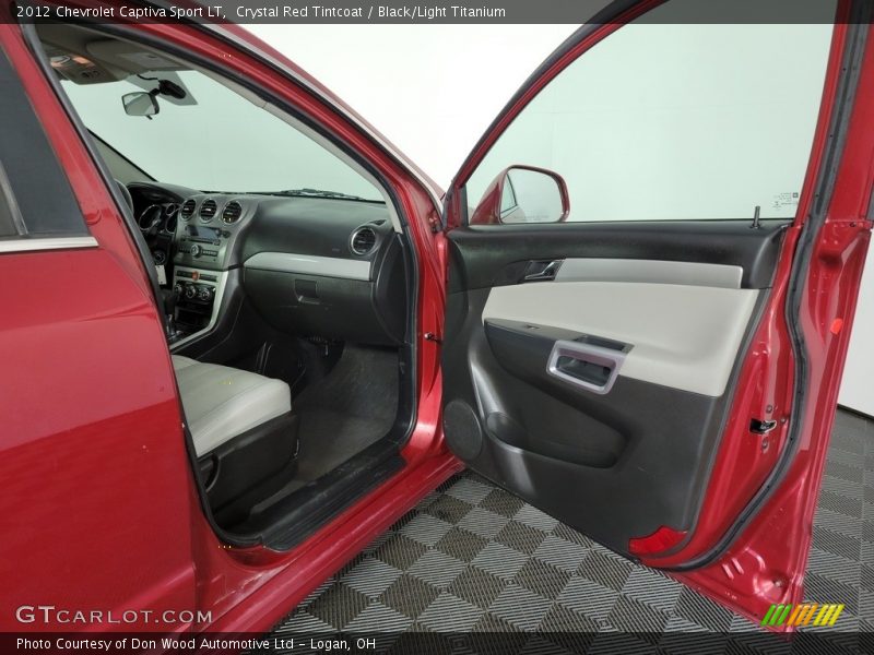 Crystal Red Tintcoat / Black/Light Titanium 2012 Chevrolet Captiva Sport LT