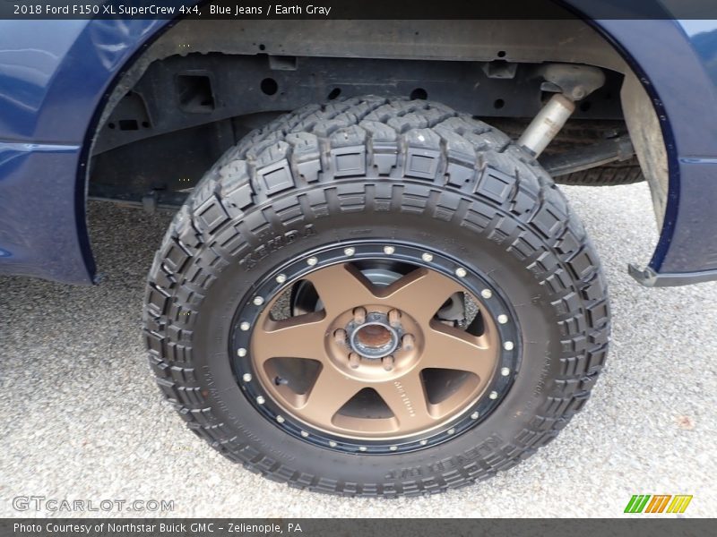 Blue Jeans / Earth Gray 2018 Ford F150 XL SuperCrew 4x4
