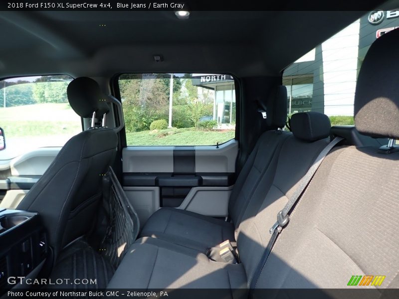 Blue Jeans / Earth Gray 2018 Ford F150 XL SuperCrew 4x4