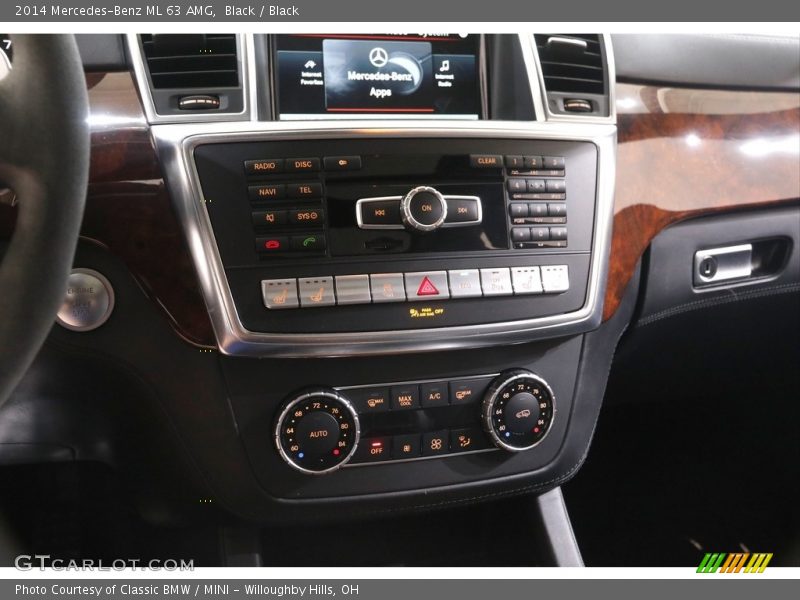 Controls of 2014 ML 63 AMG