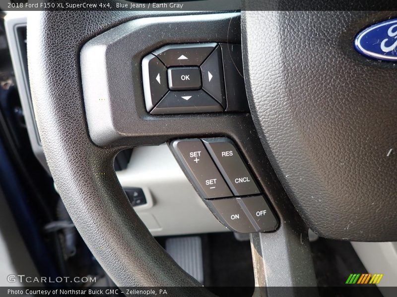 Blue Jeans / Earth Gray 2018 Ford F150 XL SuperCrew 4x4