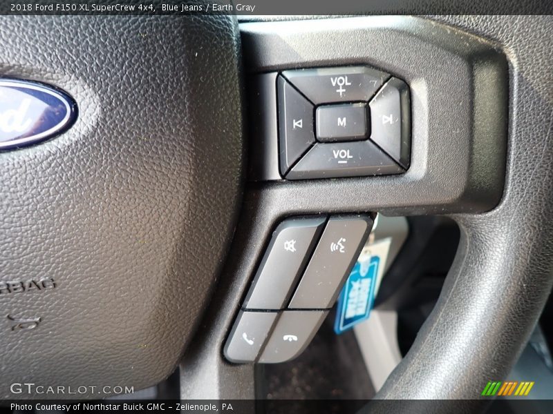 Blue Jeans / Earth Gray 2018 Ford F150 XL SuperCrew 4x4