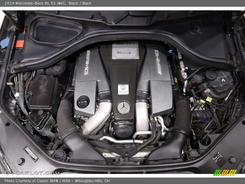  2014 ML 63 AMG Engine - 5.5 AMG Liter biturbo DOHC 32-Valve VVT V8