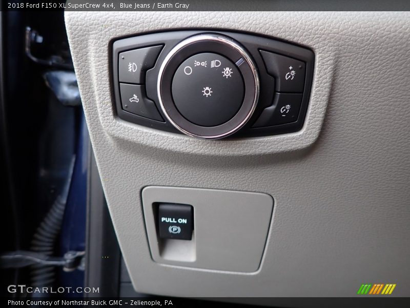 Blue Jeans / Earth Gray 2018 Ford F150 XL SuperCrew 4x4