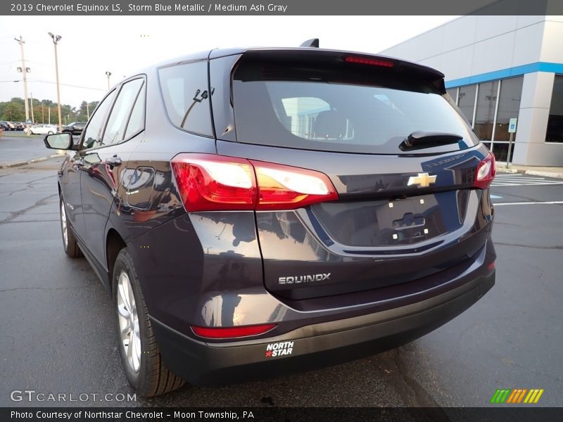 Storm Blue Metallic / Medium Ash Gray 2019 Chevrolet Equinox LS
