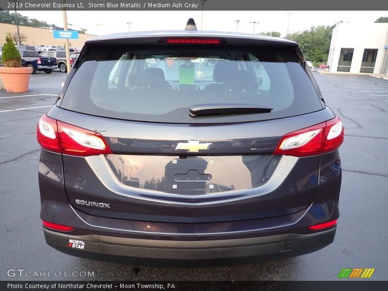 Storm Blue Metallic / Medium Ash Gray 2019 Chevrolet Equinox LS