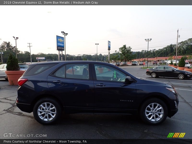 Storm Blue Metallic / Medium Ash Gray 2019 Chevrolet Equinox LS