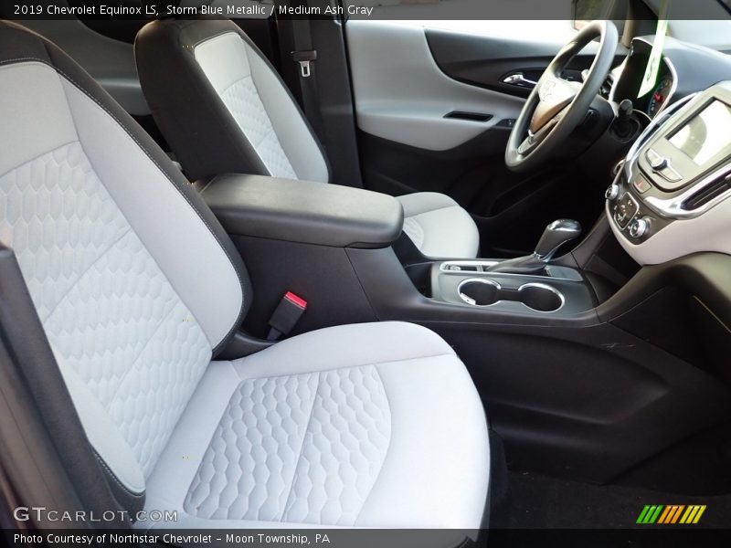 Storm Blue Metallic / Medium Ash Gray 2019 Chevrolet Equinox LS