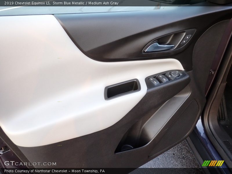 Storm Blue Metallic / Medium Ash Gray 2019 Chevrolet Equinox LS