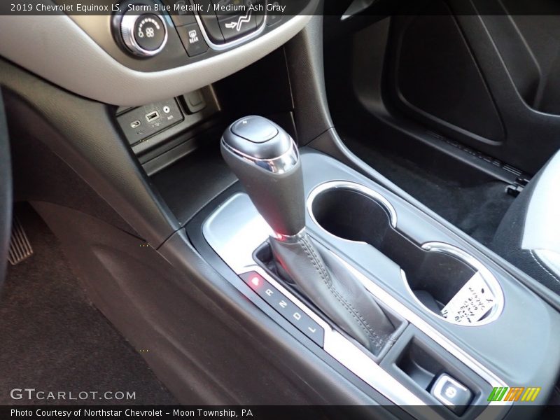 Storm Blue Metallic / Medium Ash Gray 2019 Chevrolet Equinox LS