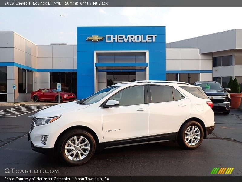 Summit White / Jet Black 2019 Chevrolet Equinox LT AWD