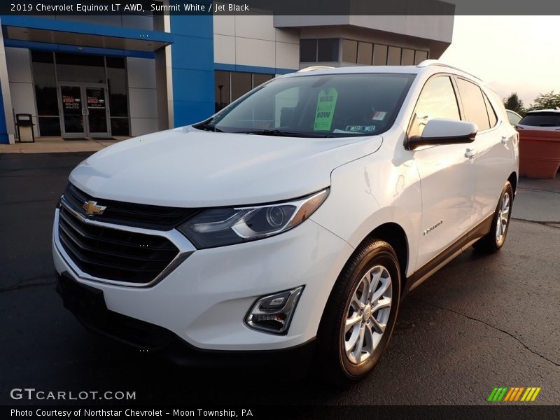 Summit White / Jet Black 2019 Chevrolet Equinox LT AWD