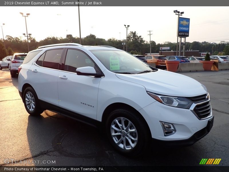 Summit White / Jet Black 2019 Chevrolet Equinox LT AWD
