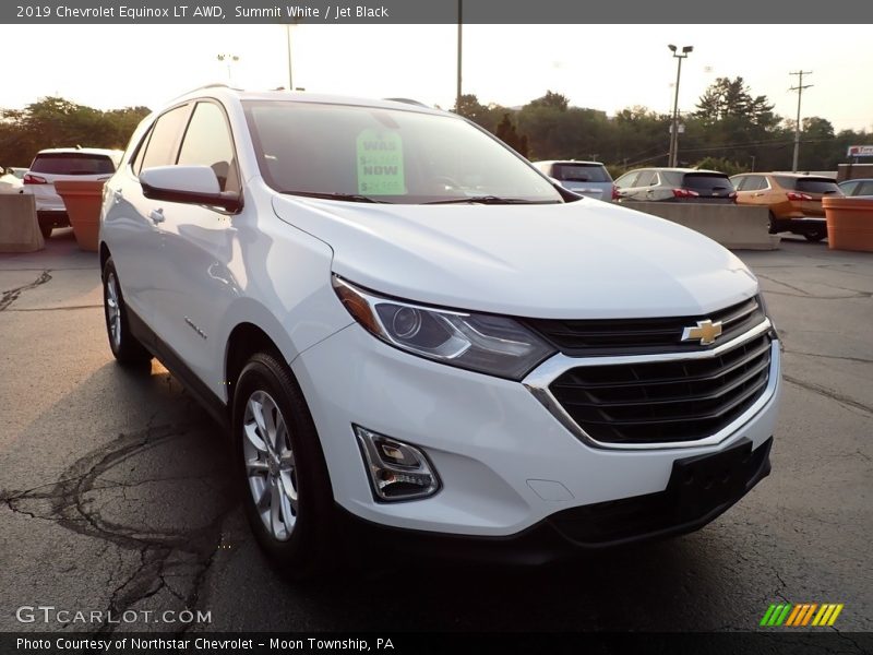 Summit White / Jet Black 2019 Chevrolet Equinox LT AWD