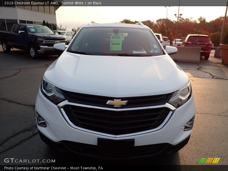 Summit White / Jet Black 2019 Chevrolet Equinox LT AWD