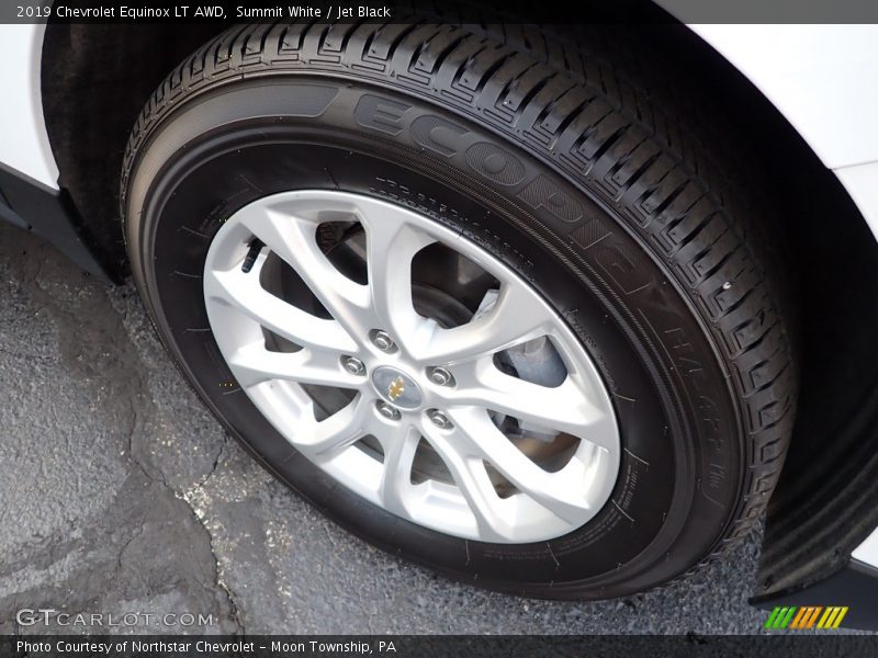 Summit White / Jet Black 2019 Chevrolet Equinox LT AWD