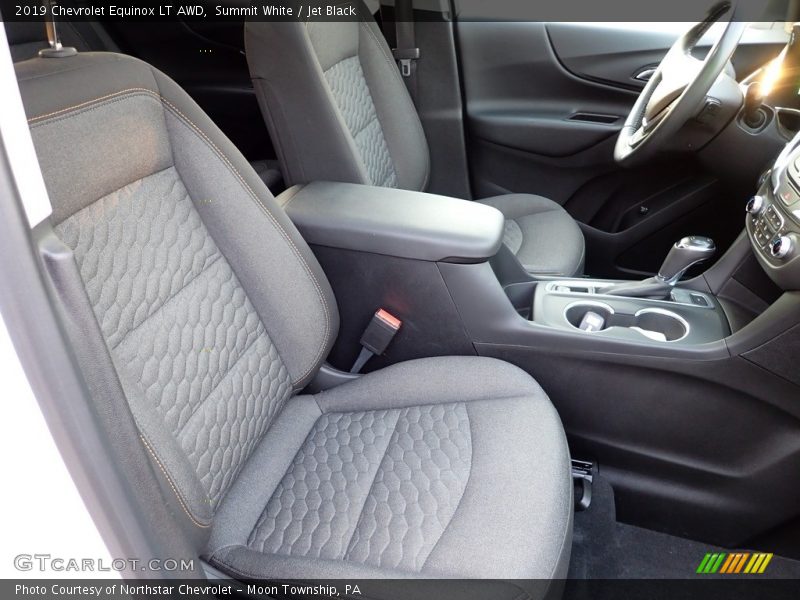Summit White / Jet Black 2019 Chevrolet Equinox LT AWD