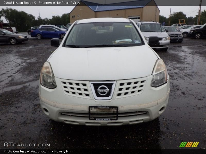 Phantom White Pearl / Gray 2008 Nissan Rogue S