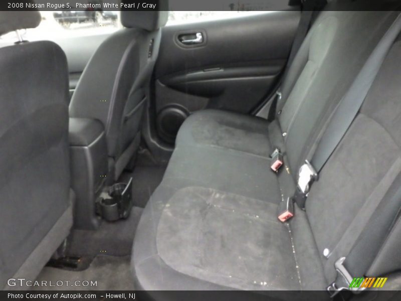 Phantom White Pearl / Gray 2008 Nissan Rogue S