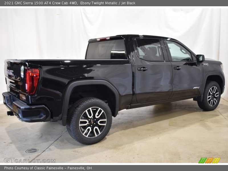 Ebony Twilight Metallic / Jet Black 2021 GMC Sierra 1500 AT4 Crew Cab 4WD