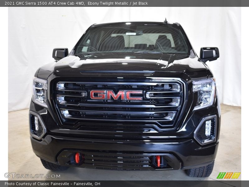 Ebony Twilight Metallic / Jet Black 2021 GMC Sierra 1500 AT4 Crew Cab 4WD