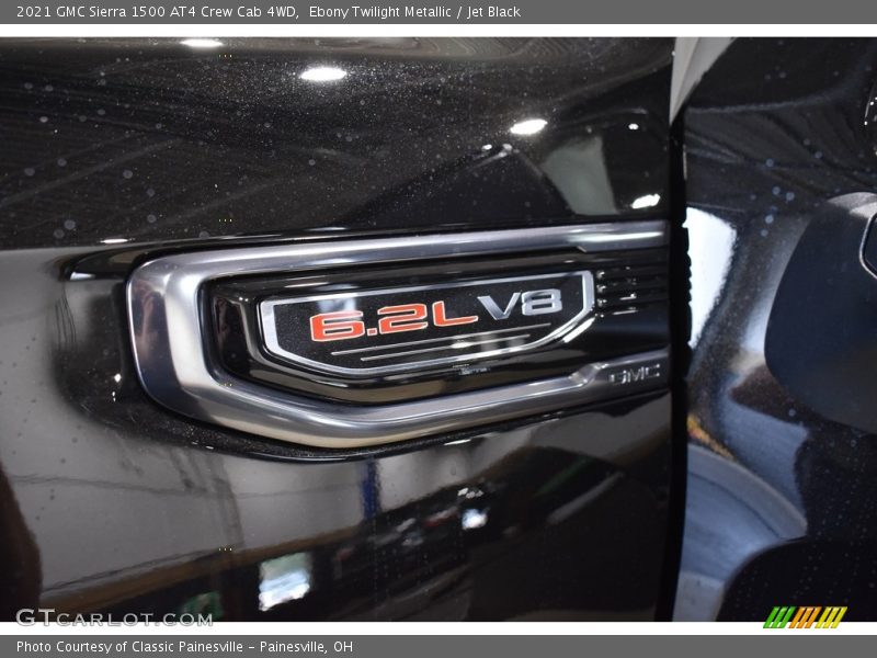 Ebony Twilight Metallic / Jet Black 2021 GMC Sierra 1500 AT4 Crew Cab 4WD