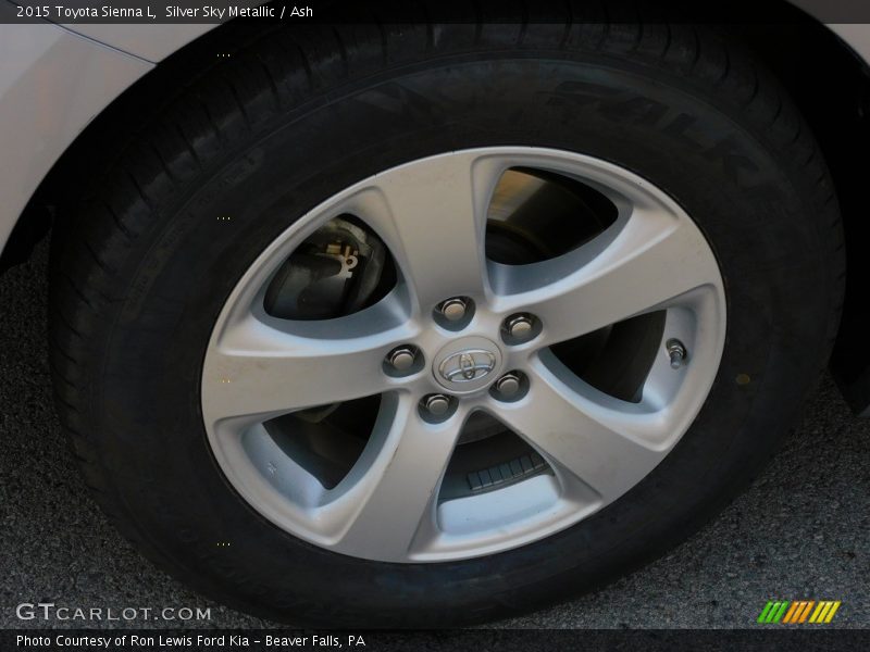  2015 Sienna L Wheel