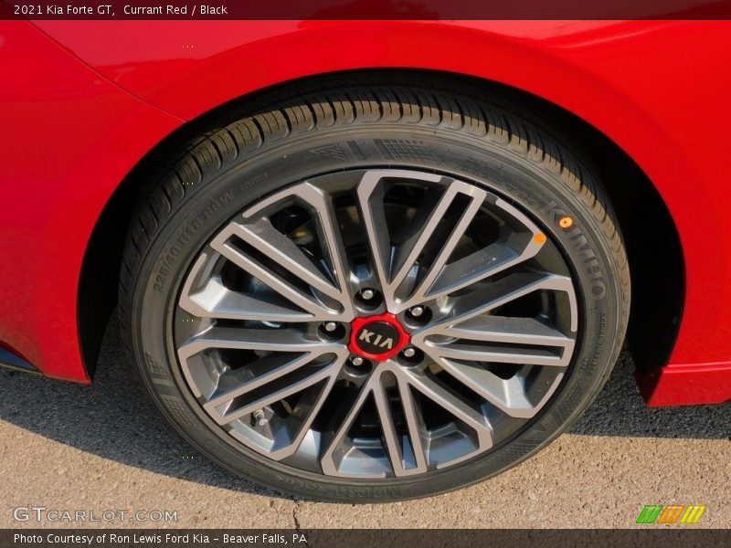 Currant Red / Black 2021 Kia Forte GT