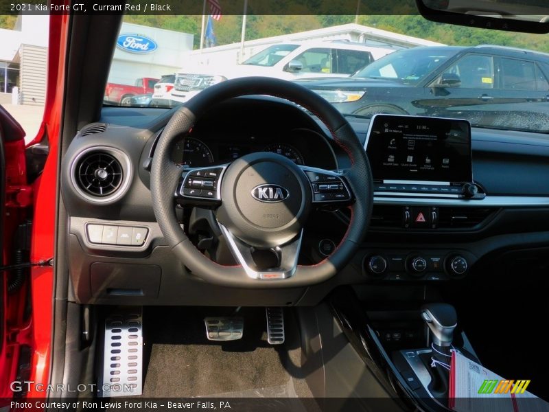 Currant Red / Black 2021 Kia Forte GT