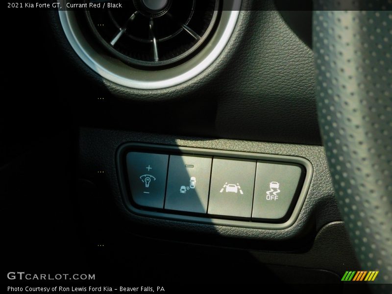 Currant Red / Black 2021 Kia Forte GT