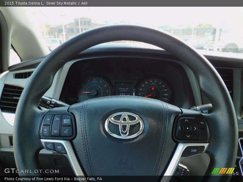  2015 Sienna L Steering Wheel