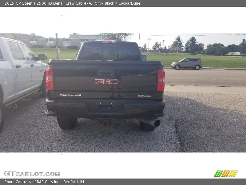 Onyx Black / Cocoa/Dune 2015 GMC Sierra 2500HD Denali Crew Cab 4x4