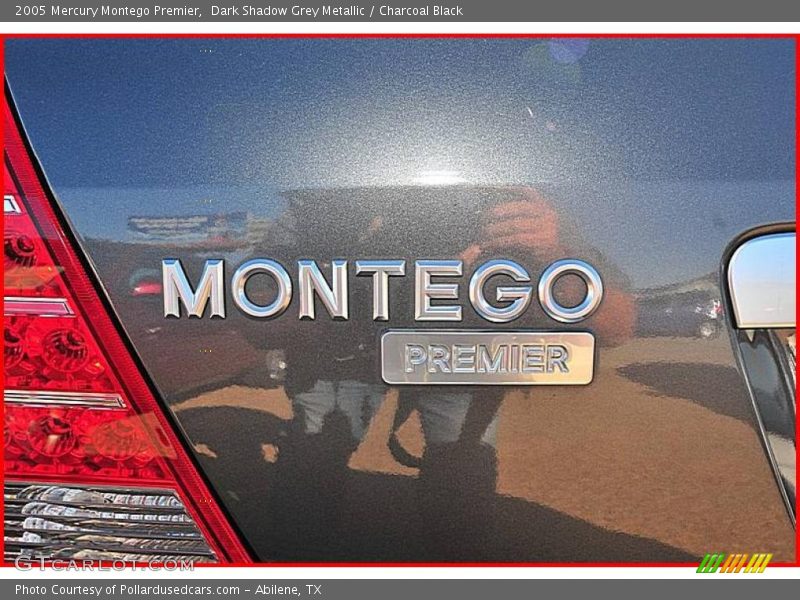 Dark Shadow Grey Metallic / Charcoal Black 2005 Mercury Montego Premier