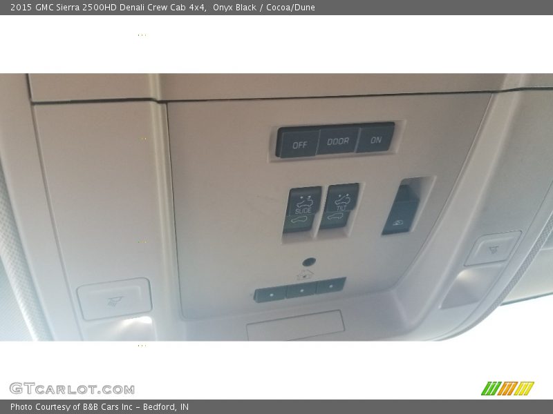 Onyx Black / Cocoa/Dune 2015 GMC Sierra 2500HD Denali Crew Cab 4x4
