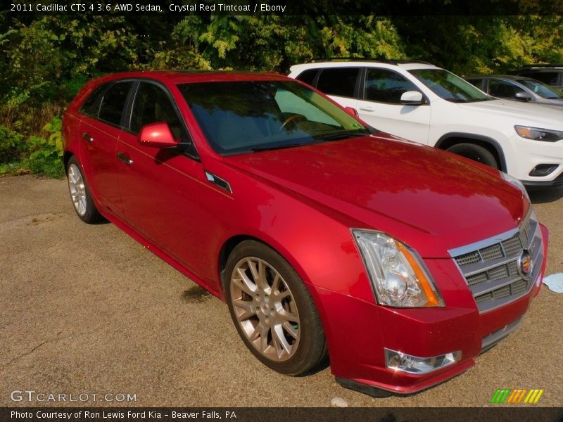 Front 3/4 View of 2011 CTS 4 3.6 AWD Sedan