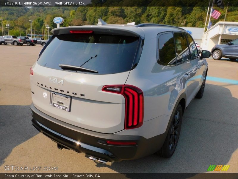 Wolf Gray / Black 2022 Kia Telluride SX AWD