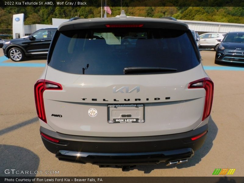 Wolf Gray / Black 2022 Kia Telluride SX AWD