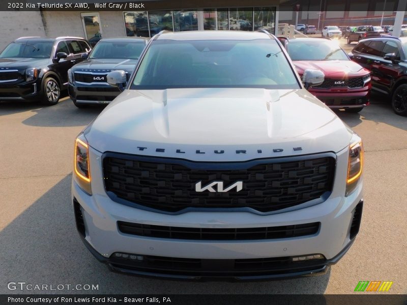 Wolf Gray / Black 2022 Kia Telluride SX AWD