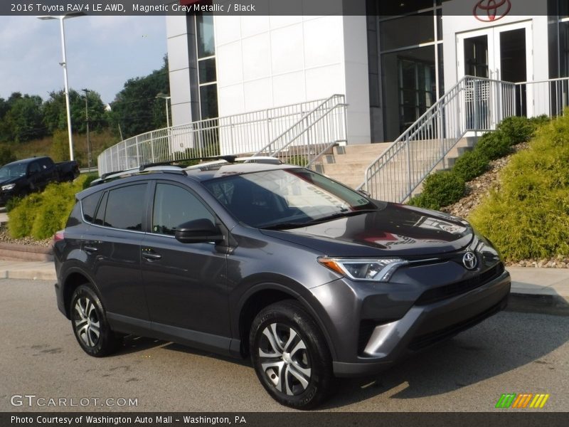 Magnetic Gray Metallic / Black 2016 Toyota RAV4 LE AWD