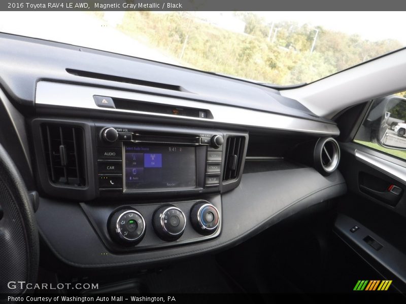 Magnetic Gray Metallic / Black 2016 Toyota RAV4 LE AWD