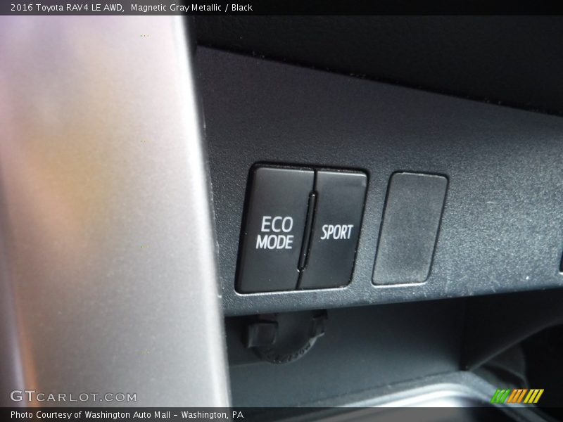 Magnetic Gray Metallic / Black 2016 Toyota RAV4 LE AWD