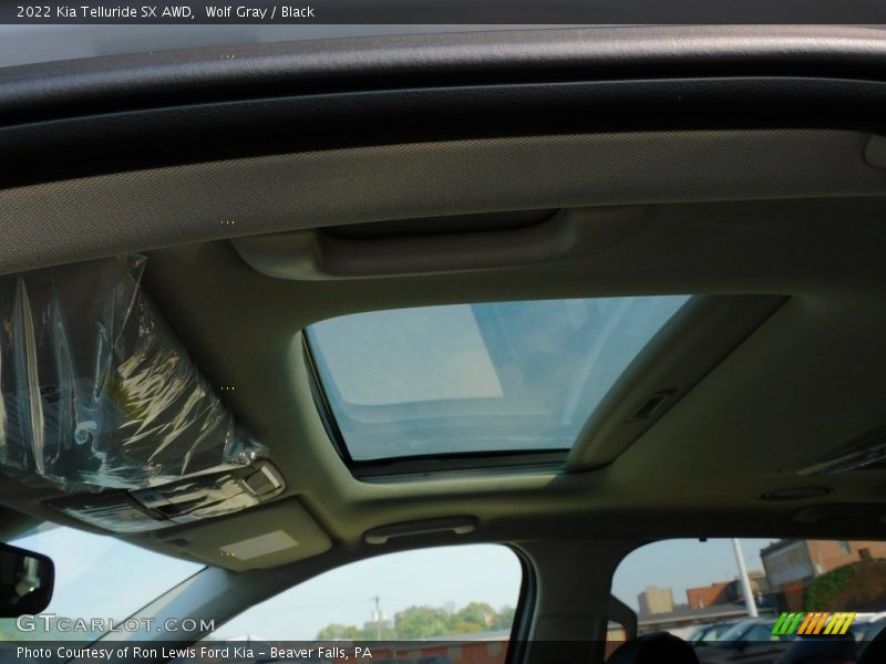Wolf Gray / Black 2022 Kia Telluride SX AWD