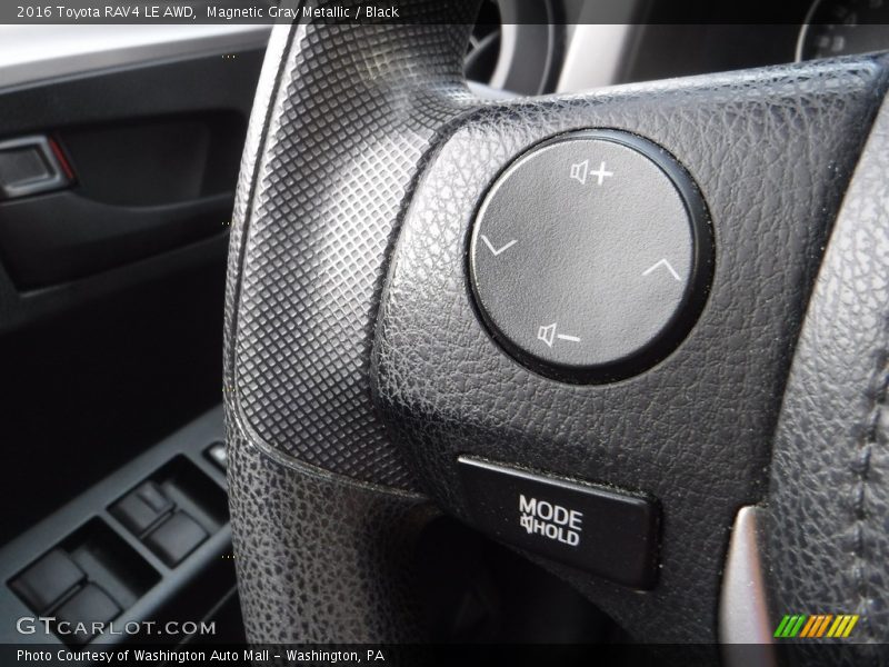 Magnetic Gray Metallic / Black 2016 Toyota RAV4 LE AWD