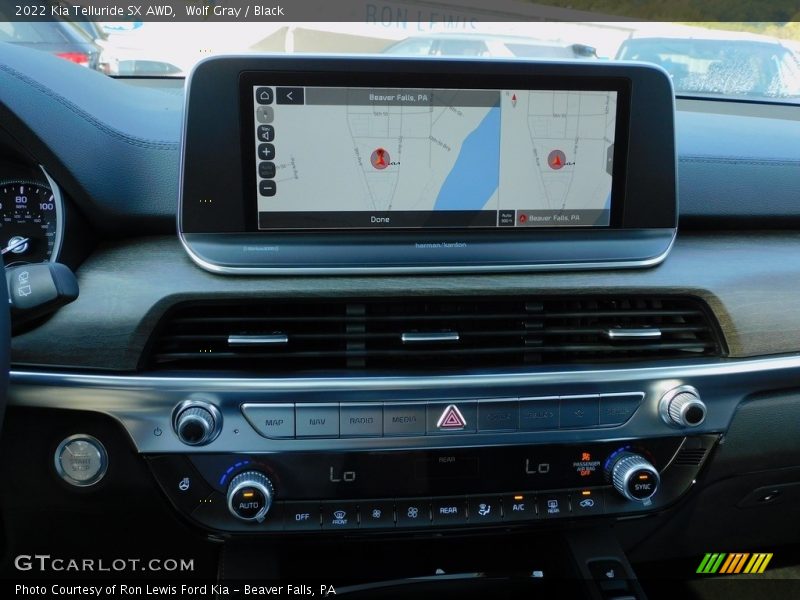 Navigation of 2022 Telluride SX AWD